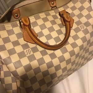 Lv speedy bag azur